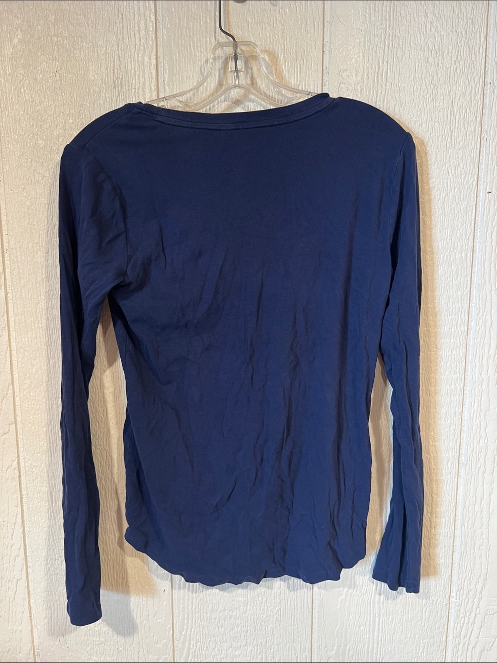bcg Women's Long-Sleeve Crewneck Top - Navy - Picture 4 of 4